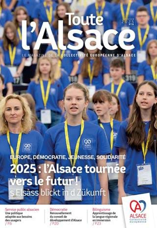 Couverture de Toute l'Alsace - Janvier 2025