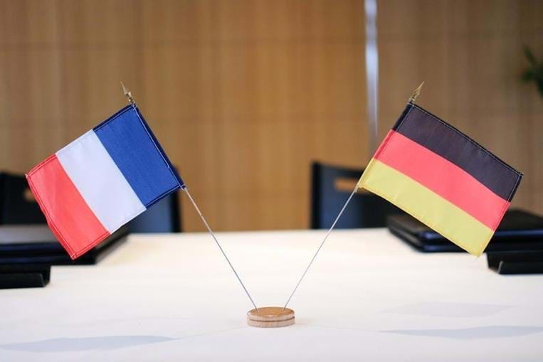 Drapeau France Allemagne