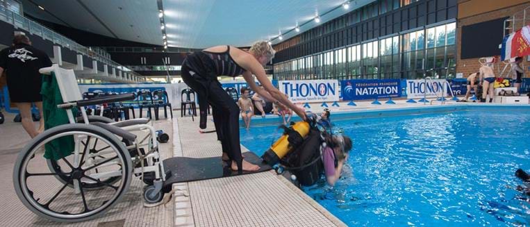 Handisport plongée