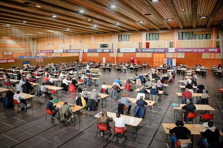 Dictée géante d'Alsace