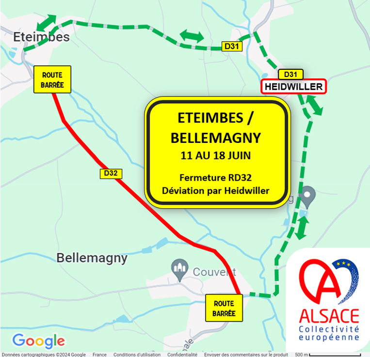 Travaux Bellemagny