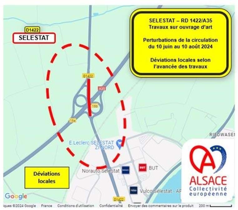 Sélestat - RD1422
