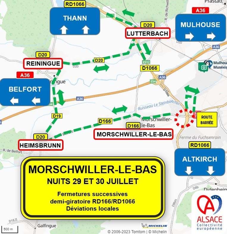 Travaux les nuits des 29 et 30 juillet