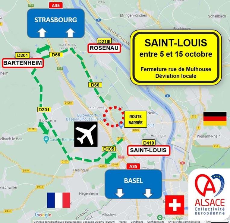 Travaux à Saint-Louis