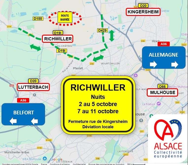 Travaux à Richwiller