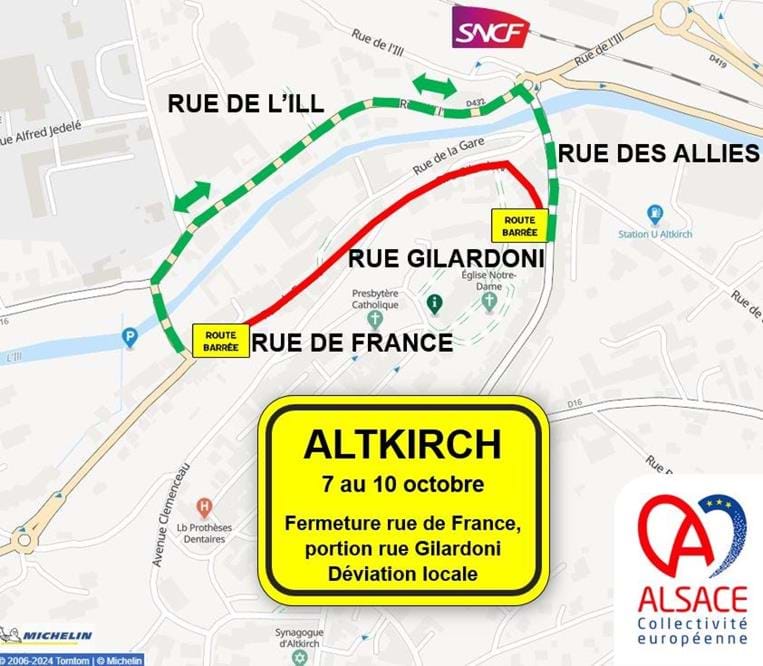 Travaux à Altkirch