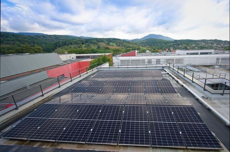 Panneaux photovoltaïques - Collège du Klosterwald