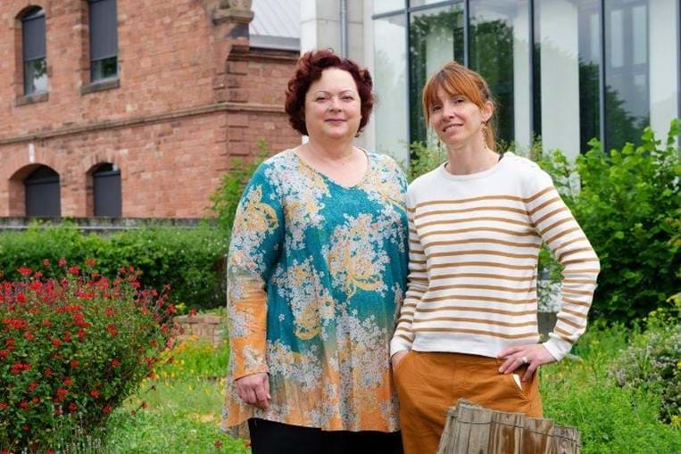 Francine Kapps et Sandrine Duccoulombier