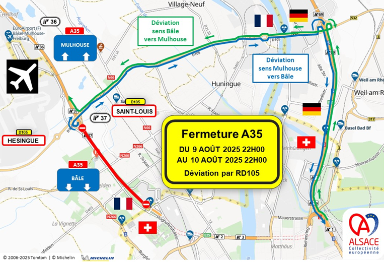 Déviation A35