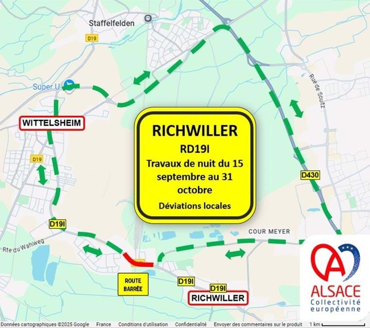 Travaux à Richwiller